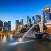 Merlion Fountain Singapore